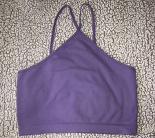 Purple ribbed halter for sale  ARMAGH
