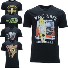 Camiseta masculina House Brand manga curta gola redonda estampada preta P M G GG comprar usado  Enviando para Brazil