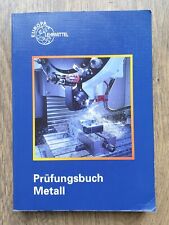 Prüfungsbuch metall europa gebraucht kaufen  Dippoldiswalde