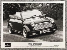 Rover mini cabriolet for sale  LEICESTER