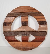 Rustic wooden peace for sale  Bartlesville
