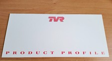 Tvr product brochure for sale  BLACKPOOL