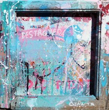 Fanta gemälde abstrakte gebraucht kaufen  Karbach