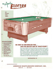 Electra american shuffleboard for sale  Silver Spring