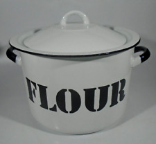 Vintage lidded flour for sale  ST. AUSTELL