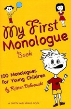First monologue book for sale  ROSSENDALE