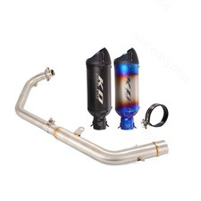 Silenciador de tubo de ligação frontal sistema deslizante de escape Lifan KPT200 KPM200 2021-2025 comprar usado  Enviando para Brazil