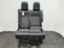 Assento de banco duplo dianteiro esquerdo PEUGEOT EXPERT Mk3 2018 metade couro/pano comprar usado  Enviando para Brazil