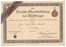 Besitzzeugnis urkunde ehrenden gebraucht kaufen  Leipzig