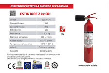 Estintore co2 kg2 usato  Teano