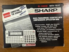 Usado, Calculadora científica Sharp EL-5500II - Na caixa excelente estado comprar usado  Enviando para Brazil