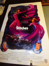 "THE WITCHES" ANGELICA HOUSTON 1989 CONJUNTO DE PÔSTER ORIGINAL DE UMA FOLHA! comprar usado "THE WITCHES" ANGELICA HOUSTON 1989 CONJUNTO DE PÔSTER ORIGINAL DE UMA FOLHA! comprar usado  Enviando para Brazil