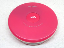 Reproductor de CD portátil Sony D-EJ002 Walkman rosa probado funcionando Japón audio usado segunda mano  Embacar hacia Mexico