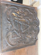 Plaque fonte cheminée d'occasion  Vouillé