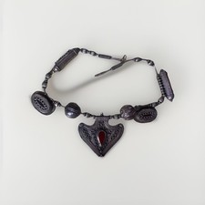 Silver carnelian necklace for sale  Chicago
