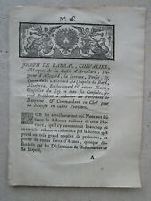 Déclaration dauphiné 1735 d'occasion  Châtillon-en-Bazois