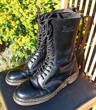 Martens black leather for sale  NOTTINGHAM
