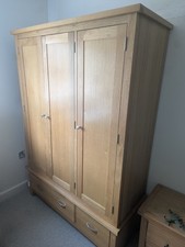 Solid oak triple for sale  LONDON