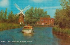 Postcard hunsett mill for sale  NEW MILTON