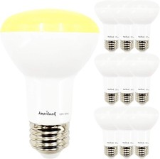 Pacote com 10 lâmpadas de inundação LED BR20, regulável, 7W (equivalente a 50W)), branco macio 2700K comprar usado  Enviando para Brazil