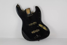 1976 Vintage Fender Jazz Bass Corpo de 3 Parafusos ~PRETO~ EUA 1970s comprar usado  Enviando para Brazil