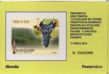 2016 tessera filatelica usato  Italia