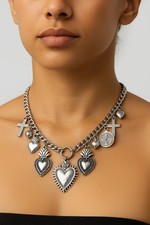 Collana acciaio sacro usato  Piacenza