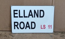 Elland road plate for sale  GLOSSOP