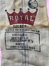 Burlap coffee bean for sale  Worcester