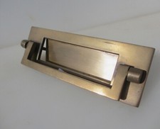 Antique brass letterbox for sale  PRESTON