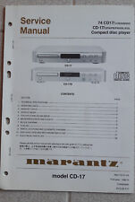 Marantz service manual usato  Torino