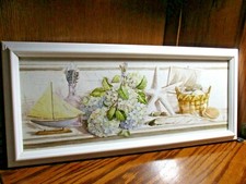 White coastal print for sale  Lebanon