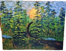 Dark woods acrylic for sale  Covington