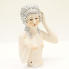 połowa lalki markiza Half Doll Pincushion Arms Away francuski styl porcelana suc na sprzedaż  Wysyłka do Poland