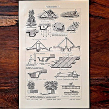 Alte lithographie pionierdiens gebraucht kaufen  Monheim