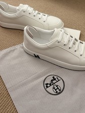 Hermes white sneakers for sale  LONDON