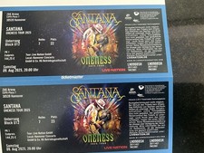 Santana konzert ticket gebraucht kaufen  Bad Salzuflen