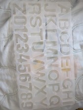 Alphabet resin mould for sale  STOURBRIDGE