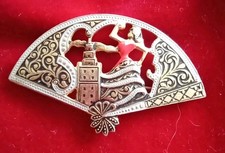 Vintage jewellery damascene for sale  AYR
