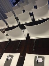 Sedie conferenza mdf usato  Vicenza
