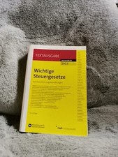 Wichtige steuergesetze teil gebraucht kaufen  Waldkirch