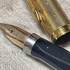 Caneta-tinteiro Parker refil de tinta dourada necessário comprar usado  Enviando para Brazil