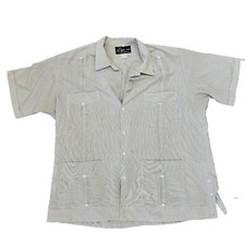 Yucachen guayabera shirt for sale  BANSTEAD
