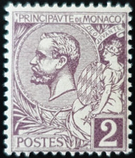 MONACO N°12 PRINCE ALBERT 1er NEUF ** avec GOMME COLONIALE comprar usado  Enviando para Brazil