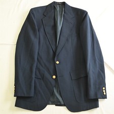 Jaqueta esportiva vintage Gant 39L 40L azul marinho lúpulo feita nos EUA blazer de botão dourado comprar usado  Enviando para Brazil
