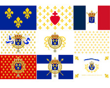 Drapeaux royalistes choisir d'occasion  Expédié en France