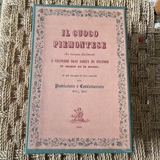 Cuoco piemontese 1843 usato  Villar Focchiardo