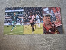 Signed 6x4 sheffield for sale  LINCOLN