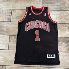 Camiseta de basquete Adidas NBA Chicago Bulls Derrick Rose #1 tamanho grande comprar usado  Enviando para Brazil