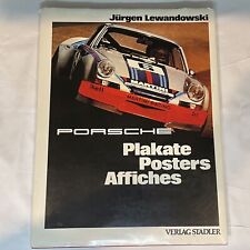 Vintage porsche plakate d'occasion  Expédié en Belgium